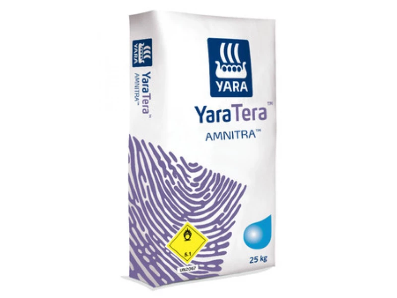 Ammóniumnitrát YARA 25 kg 34% vízoldható mûtrágya