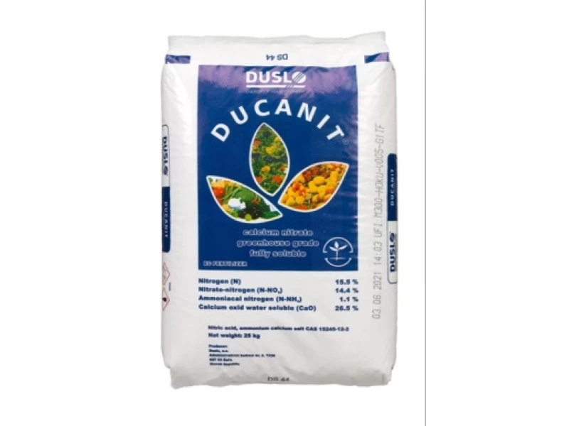 Kálcium-nitrát 25 kg DUCANIT mûtrágya