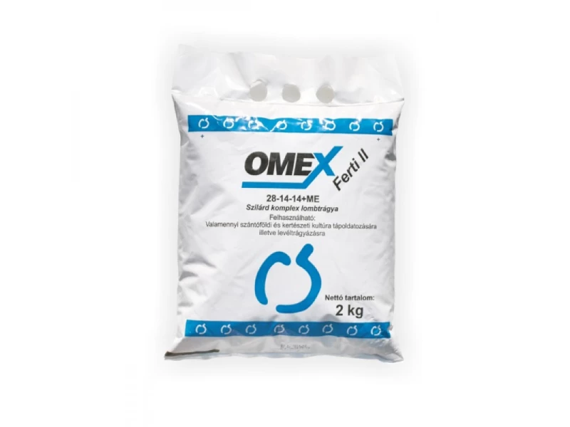 Omex Ferti II. 28-14-14 2 kg lombtrágya