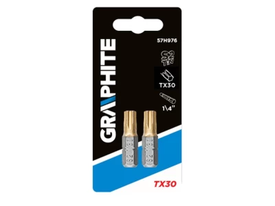 Graphite csavarhúzó bit TX30 2 db 57H976