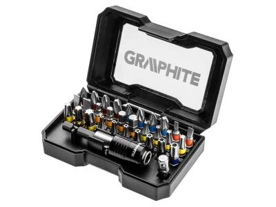 Graphite csavarhúzó bitkészlet 32db 56H608