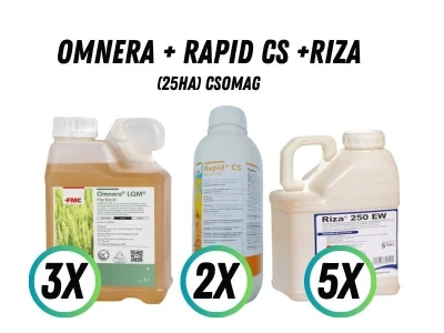 Omnera + Rapid CS +Riza (25ha) csomag I.