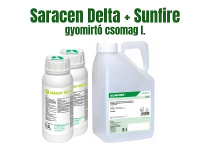 Saracen Delta + Sunfire gyomirtó csomag I.